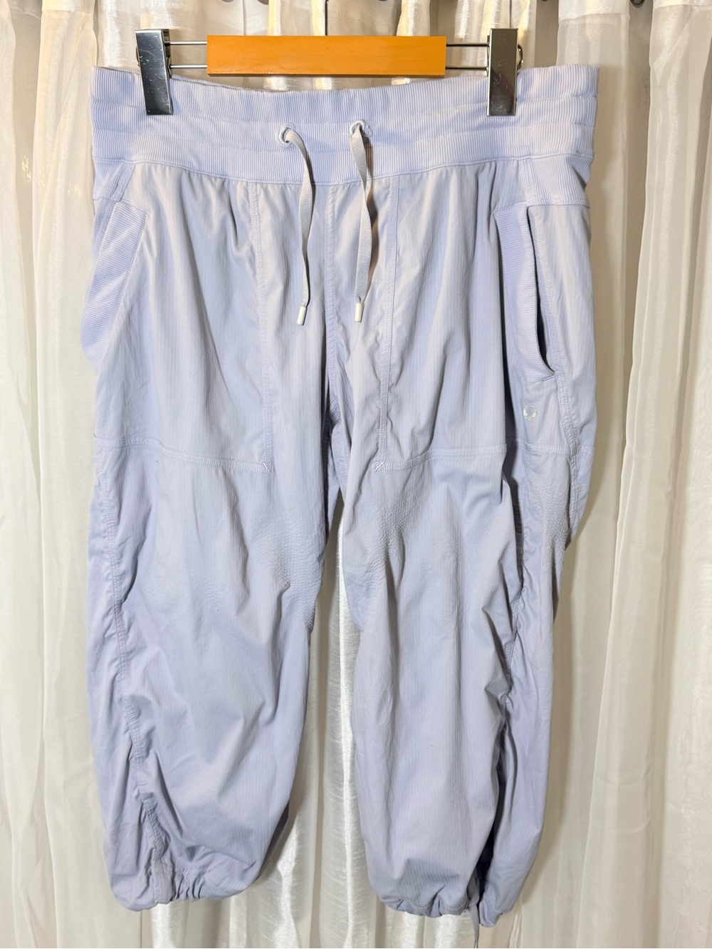 Light Lavender Drawstring Men’s Jogger Pants